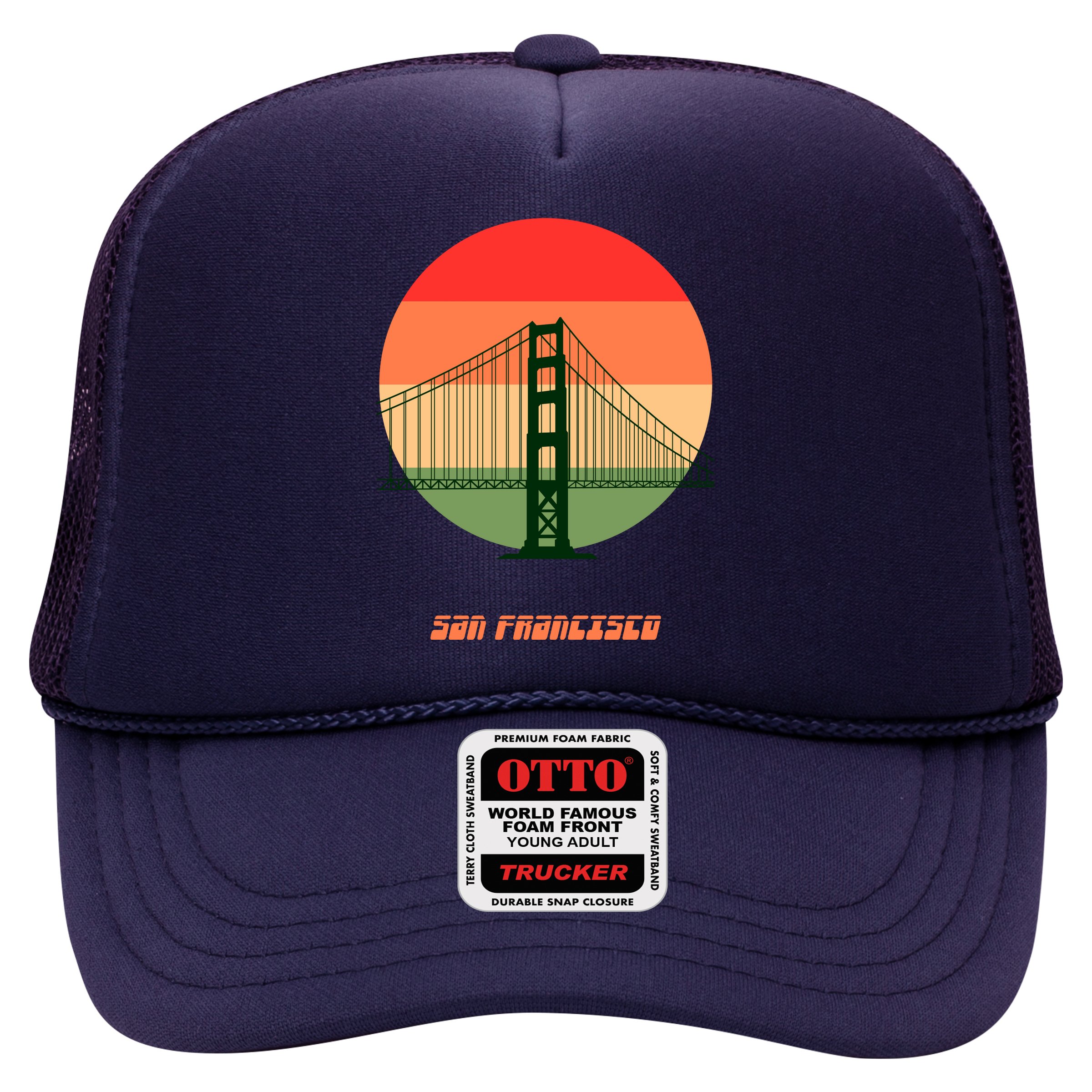 Retro Sun San Francisco Hat