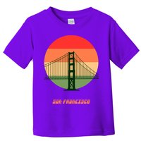 Retro Sun San Francisco Toddler T-Shirt