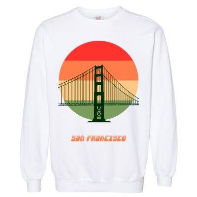 Retro Sun San Francisco Garment-Dyed Sweatshirt