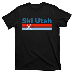 Retro Snow Ski Ski Utah T-Shirt