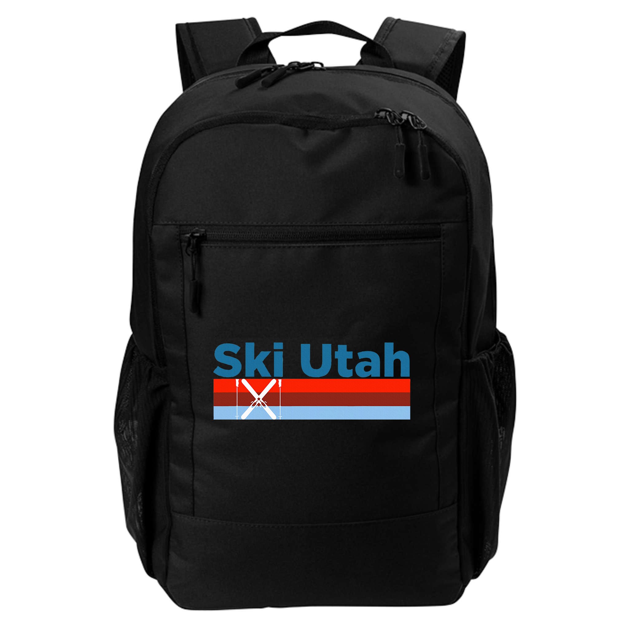 Retro Snow Ski Ski Utah Backpack