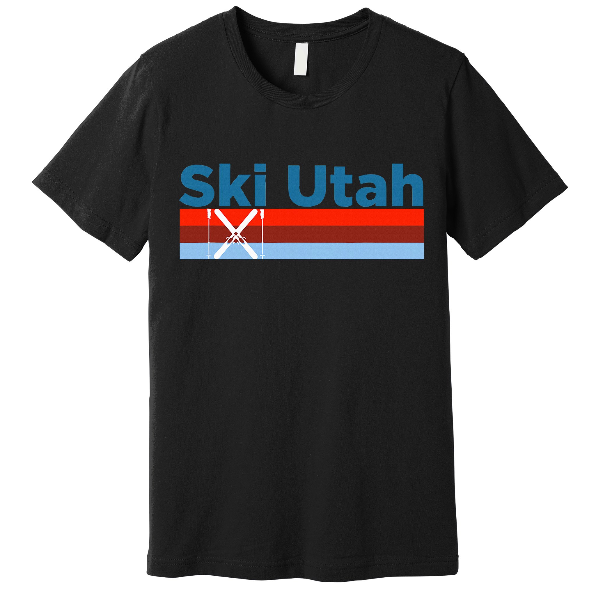 Retro Snow Ski Ski Utah Premium T-Shirt