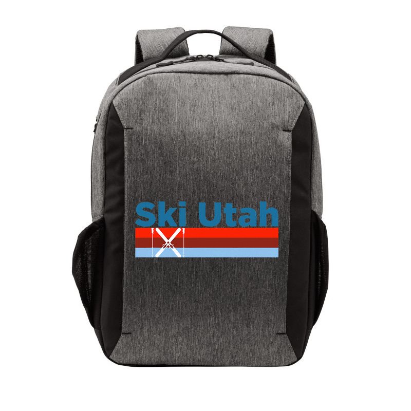 Retro Snow Ski Ski Utah Vector Backpack