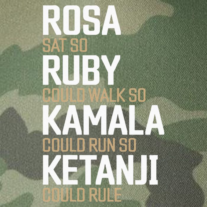 Rosa Sat So Ruby Walk So Kamala Run So Ketanji Rule KBJ Legacy Tie Dye Trucker Hat