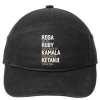 Rosa Sat So Ruby Walk So Kamala Run So Ketanji Rule KBJ 7-Panel Snapback Hat