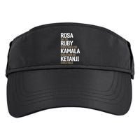 Rosa Sat So Ruby Walk So Kamala Run So Ketanji Rule KBJ Adult Drive Performance Visor