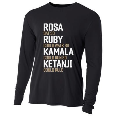 Rosa Sat So Ruby Walk So Kamala Run So Ketanji Rule KBJ Cooling Performance Long Sleeve Crew