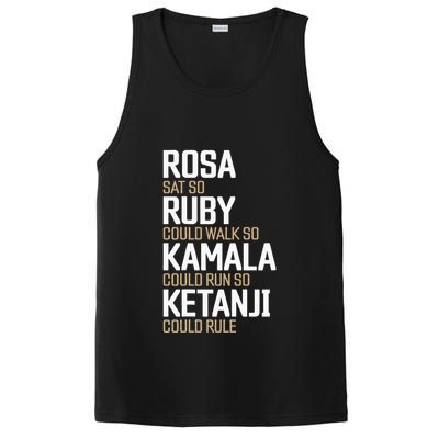 Rosa Sat So Ruby Walk So Kamala Run So Ketanji Rule KBJ PosiCharge Competitor Tank