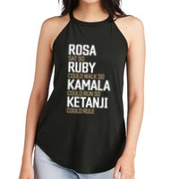 Rosa Sat So Ruby Walk So Kamala Run So Ketanji Rule KBJ Women's Perfect Tri Rocker Tank