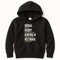Rosa Sat So Ruby Walk So Kamala Run So Ketanji Rule KBJ Kids Hoodie
