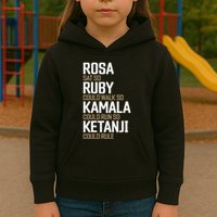 Rosa Sat So Ruby Walk So Kamala Run So Ketanji Rule KBJ Kids Hoodie