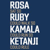 Rosa Sat So Ruby Walk So Kamala Run So Ketanji Rule KBJ Infant Baby Jersey Bodysuit