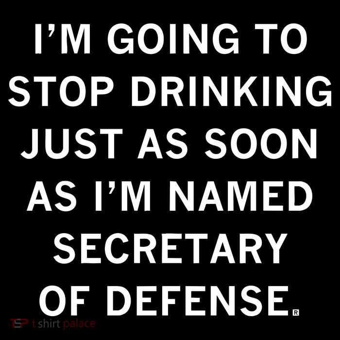 Raygun Store Secretary Of Defense Drinking Drawstring Bag