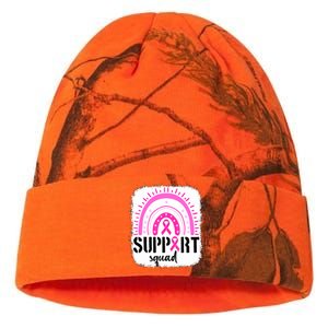 Rainbow Support Squad Breast Cancer Awareness Survivor Pink Ribbon Kati Licensed 12" Camo Beanie