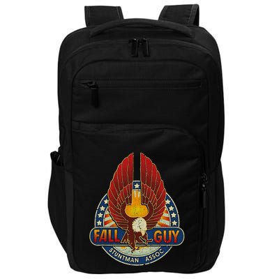 Retro Stuntman Stunt Performer Vintage Impact Tech Backpack