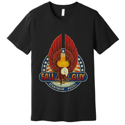 Retro Stuntman Stunt Performer Vintage Premium T-Shirt