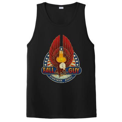 Retro Stuntman Stunt Performer Vintage PosiCharge Competitor Tank