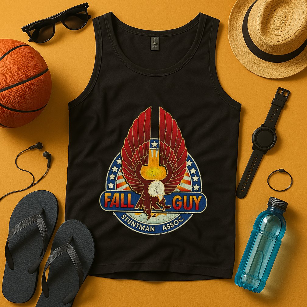 Retro Stuntman Stunt Performer Vintage Tank Top