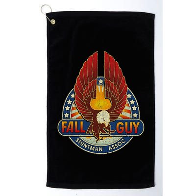 Retro Stuntman Stunt Performer Vintage Golf Towel