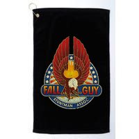 Retro Stuntman Stunt Performer Vintage Golf Towel