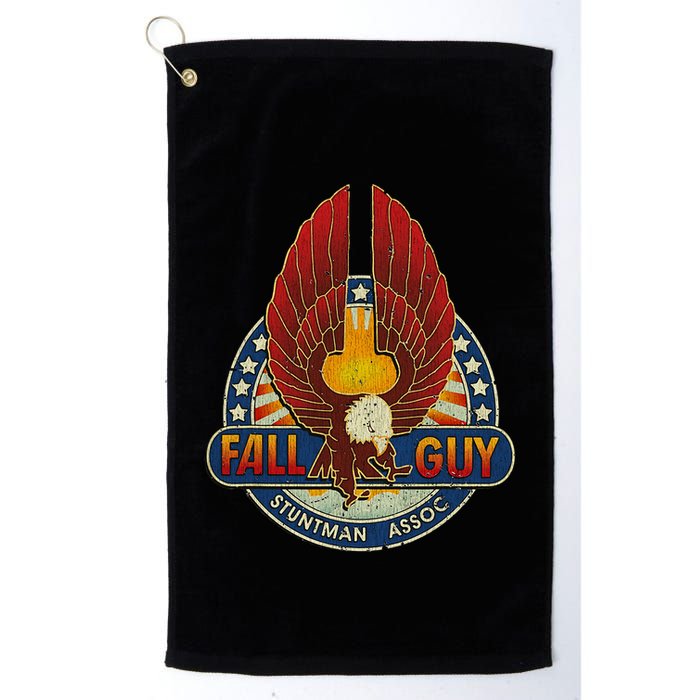 Retro Stuntman Stunt Performer Vintage Golf Towel