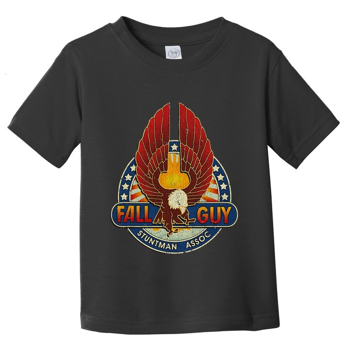 Retro Stuntman Stunt Performer Vintage Toddler T-Shirt
