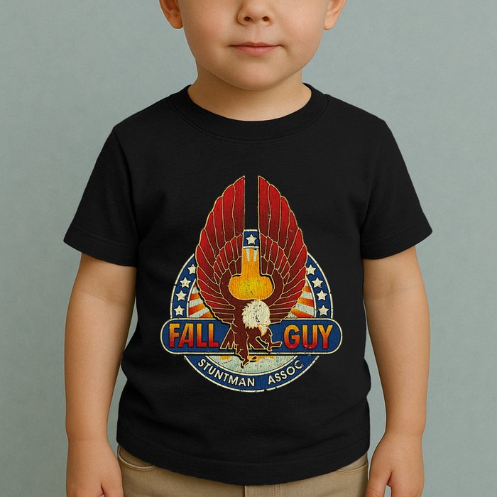 Retro Stuntman Stunt Performer Vintage Toddler T-Shirt