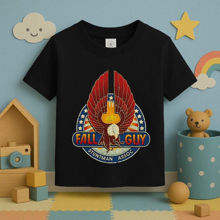 Retro Stuntman Stunt Performer Vintage Toddler T-Shirt