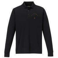 Retro Save The Bees Apiary Bee Beekeeper Earth Day Performance Long Sleeve Polo