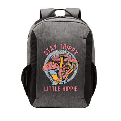 Retro Stay Trippy Little Hippie Groovy Cottagecore Mushroom Vector Backpack