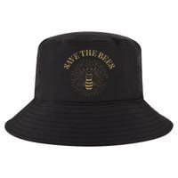 Retro Save the Bees Apiary Bee Beekeeper Earth Day Cool Comfort Performance Bucket Hat