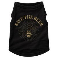 Retro Save the Bees Apiary Bee Beekeeper Earth Day Doggie Tank