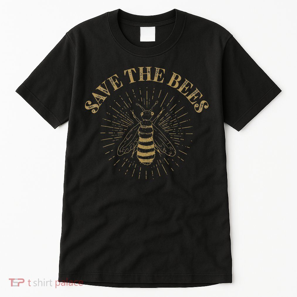 Retro Save the Bees Apiary Bee Beekeeper Earth Day Tall T-Shirt