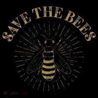 Retro Save the Bees Apiary Bee Beekeeper Earth Day Tall T-Shirt