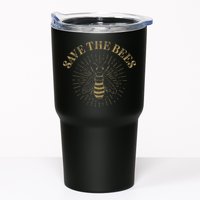 Retro Save the Bees Apiary Bee Beekeeper Earth Day Tumbler