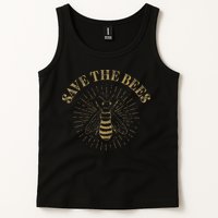 Retro Save the Bees Apiary Bee Beekeeper Earth Day Tank Top