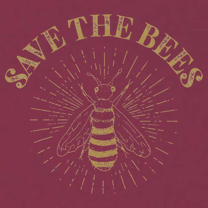 Retro Save the Bees Apiary Bee Beekeeper Earth Day 16oz Travel Tumbler