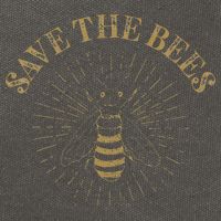 Retro Save the Bees Apiary Bee Beekeeper Earth Day Cotton Canvas Backpack