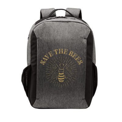 Retro Save the Bees Apiary Bee Beekeeper Earth Day Vector Backpack