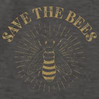 Retro Save the Bees Apiary Bee Beekeeper Earth Day Vector Backpack