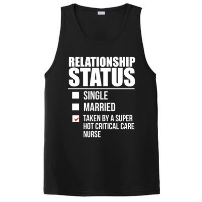 Relationship Status Taken By Super Hot Critical Care Nurse Gift PosiCharge Competitor Tank