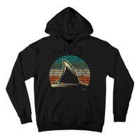 Retro Shark Tail Marine Biologist Shark Lovers Wildlife Tall Hoodie