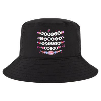 Retro Speech Therapy Lights Camera Speech Smile New Slp Gift Cool Comfort Performance Bucket Hat