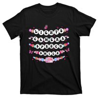 Retro Speech Therapy Lights Camera Speech Smile New Slp Gift T-Shirt