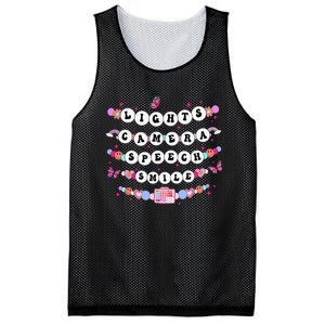 Retro Speech Therapy Lights Camera Speech Smile New Slp Gift Mesh Reversible Basketball Jersey Tank