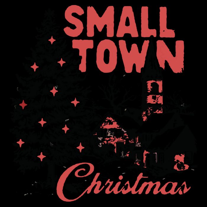 Retro Small Town Christmas 16 in Basic Backpack