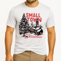Retro Small Town Christmas Cooling Performance Crew T-Shirt