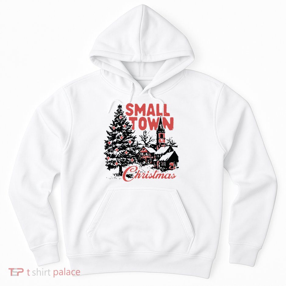 Retro Small Town Christmas Hoodie