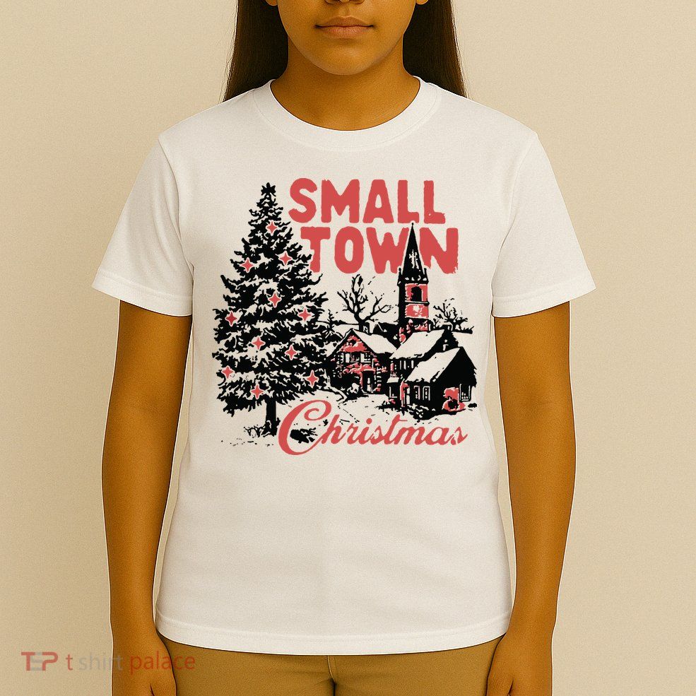 Retro Small Town Christmas T-Shirt