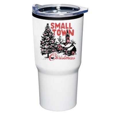 Retro Small Town Christmas Tumbler